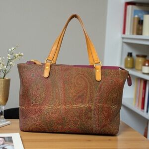 Etro PROJECT Zip Top Tote (A423)